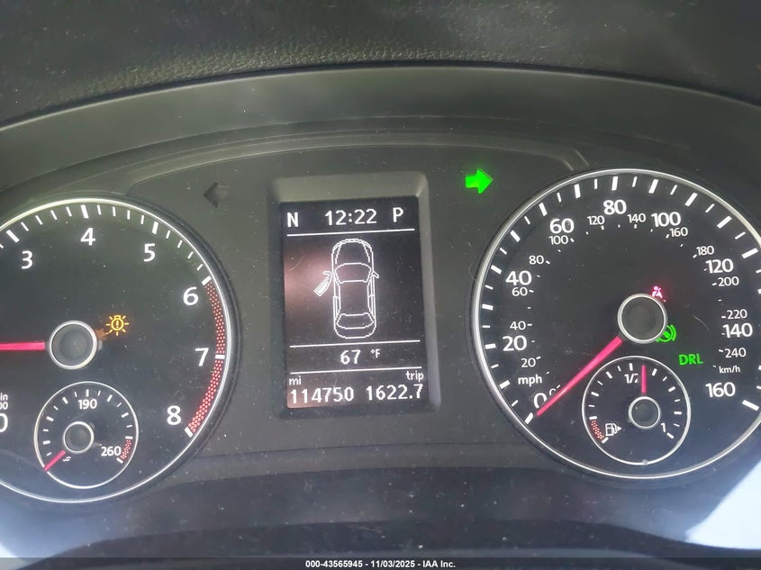 2015 VOLKSWAGEN PASSAT 1.8T SE - 1VWBT7A3XFC030953