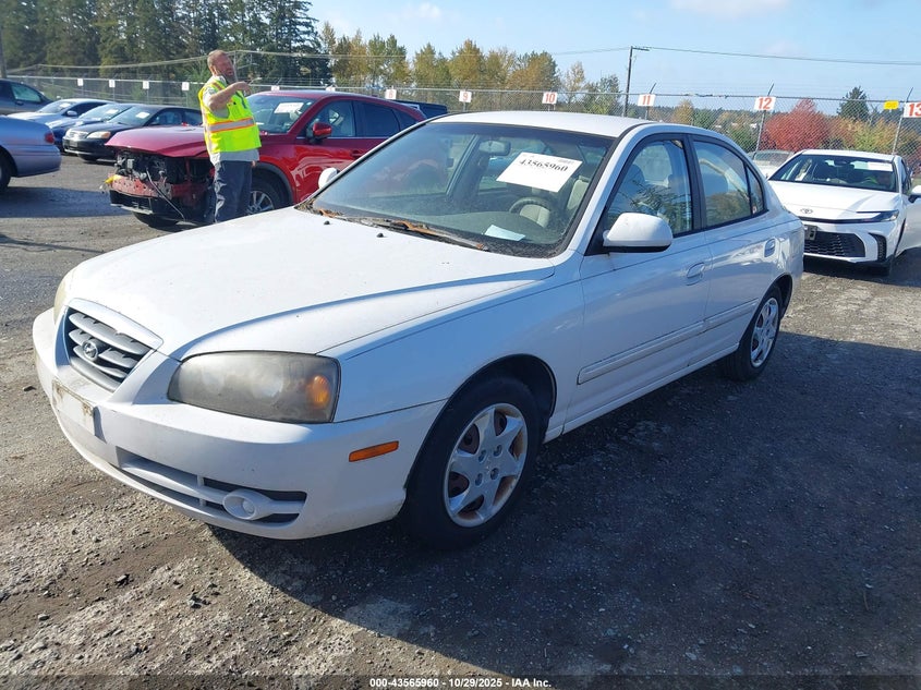 KMHDN46D25U124724 2005 HYUNDAI ELANTRA photo no. 2