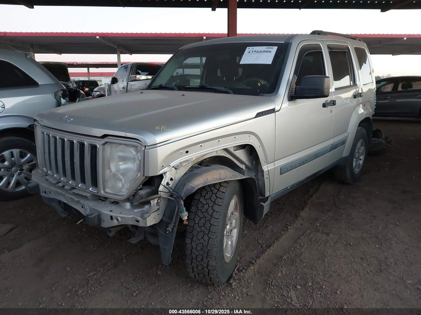 1J8GP28K09W549521 2009 JEEP LIBERTY (NORTH AMERICA) photo no. 2