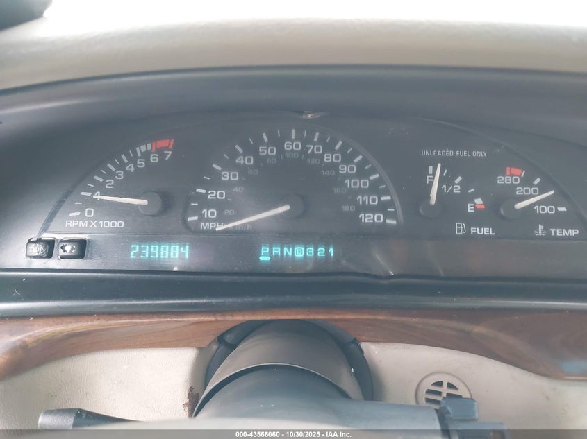 1997 Oldsmobile Lss VIN: 1G3HY5217V4820543 Lot: 43566060