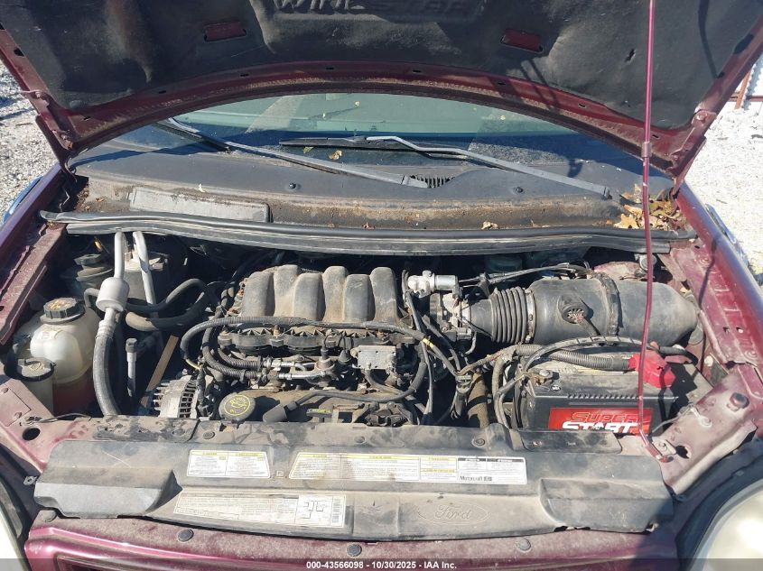 2000 Ford Windstar Lx VIN: 2FMZA5148YBB89781 Lot: 43566098