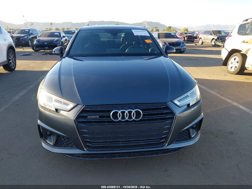 2019 Audi A4 45 Premium VIN: WAUENAF49KA066676 Lot: 43566131