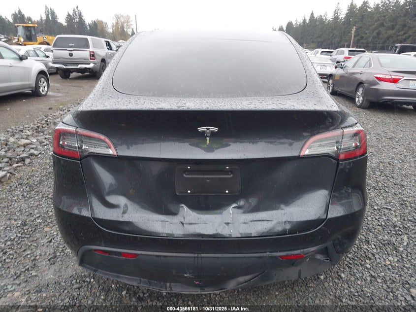 2024 Tesla Model Y Long Range Dual Motor All-Wheel Drive/Rwd VIN: 7SAYGDEDXRF019531 Lot: 43566181