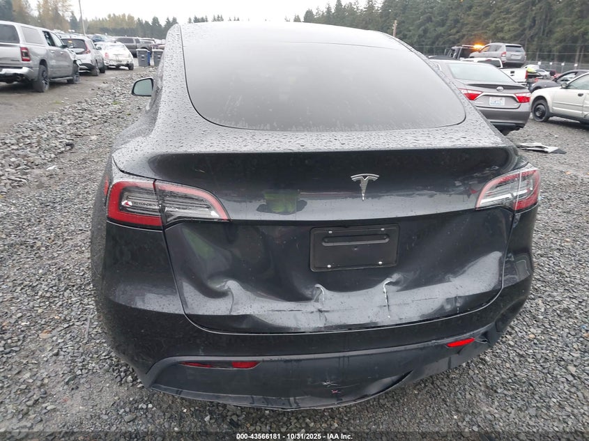 2024 Tesla Model Y Long Range Dual Motor All-Wheel Drive/Rwd VIN: 7SAYGDEDXRF019531 Lot: 43566181
