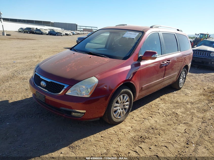2014 KIA SEDONA LX - KNDMG4C79E6540187