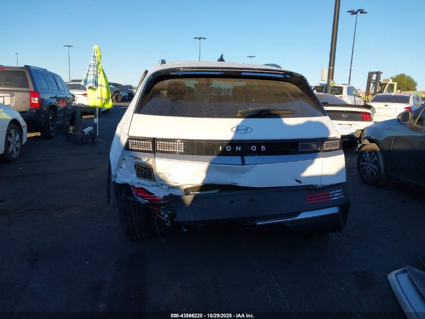 2025 Hyundai Ioniq 5 Sel VIN: 7YAKN4DA4SY011620 Lot: 43566220