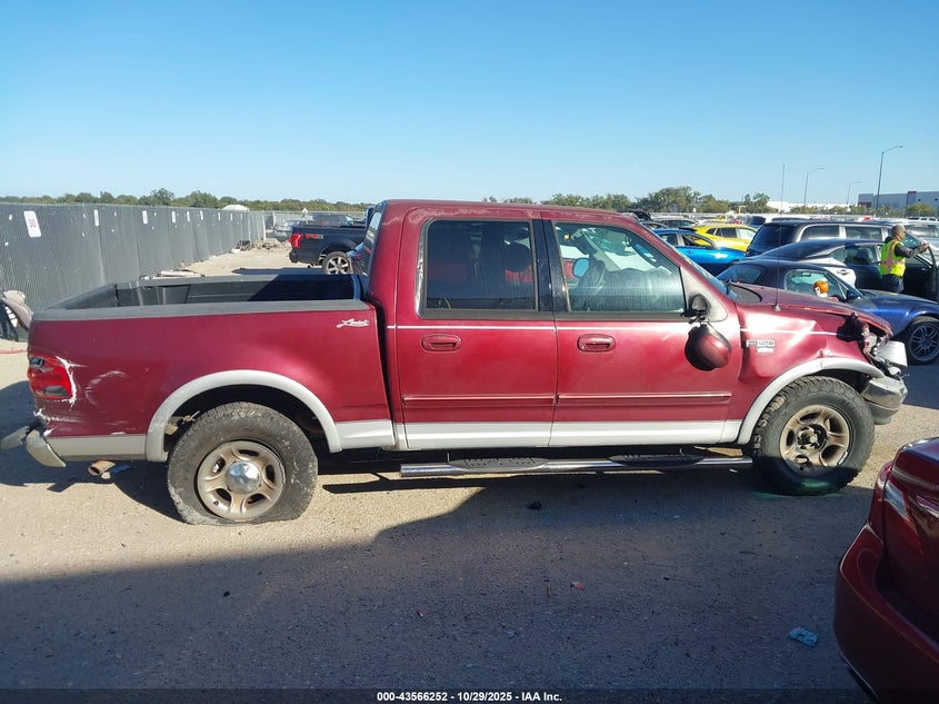 2003 Ford F-150 Lariat/Xlt VIN: 1FTRW07L83KA87113 Lot: 43566252