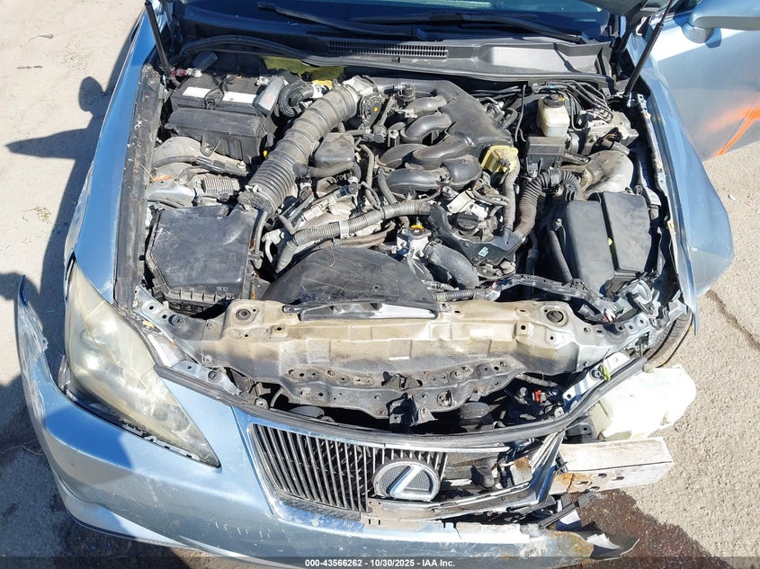 2008 Lexus Is 250 VIN: JTHBK262X82070031 Lot: 43566262