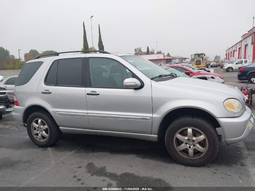 2003 Mercedes-Benz Ml 500 VIN: 4JGAB75E63A407729 Lot: 43566413