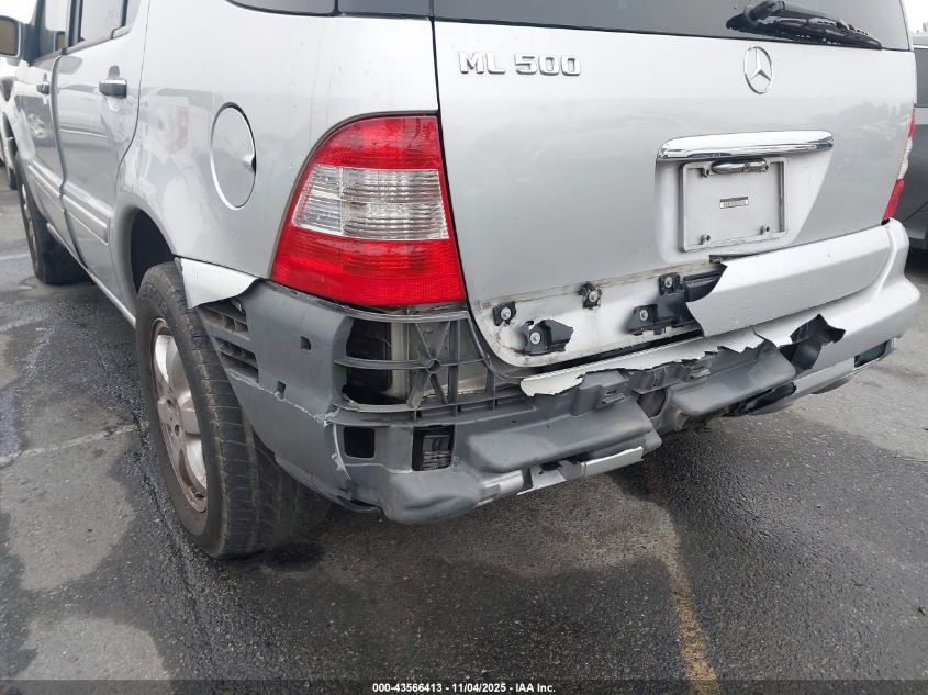 2003 Mercedes-Benz Ml 500 VIN: 4JGAB75E63A407729 Lot: 43566413
