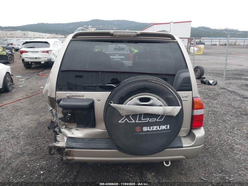 2002 Suzuki Xl-7 Limited/Plus/Standard/Touring VIN: JS3TX92V824108675 Lot: 43566420