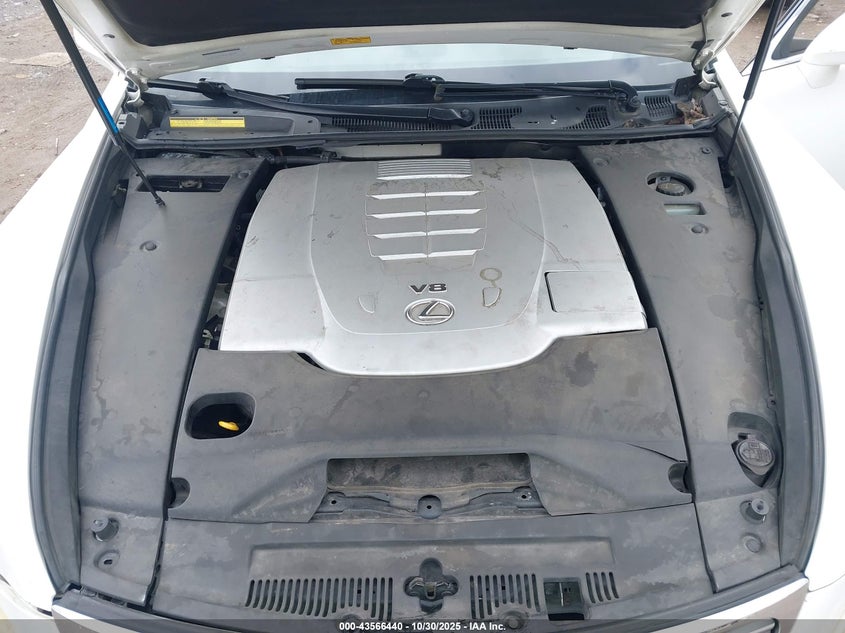 2008 Lexus Ls 460 VIN: JTHBL46FX85055524 Lot: 43566440