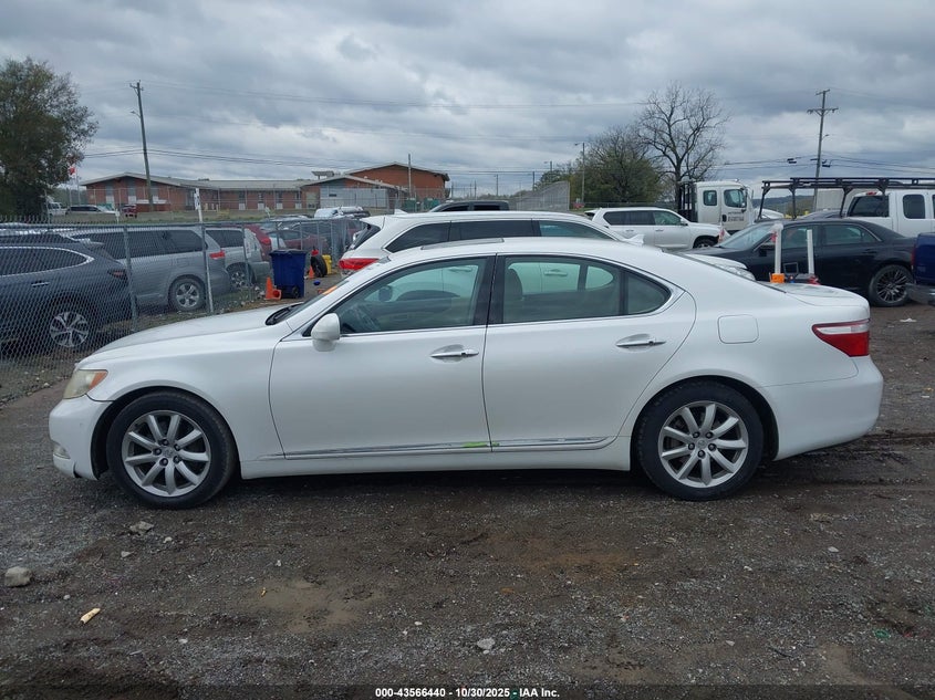 2008 Lexus Ls 460 VIN: JTHBL46FX85055524 Lot: 43566440