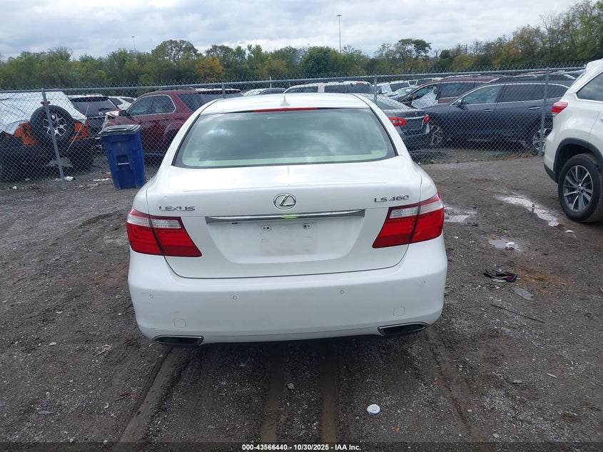 2008 Lexus Ls 460 VIN: JTHBL46FX85055524 Lot: 43566440
