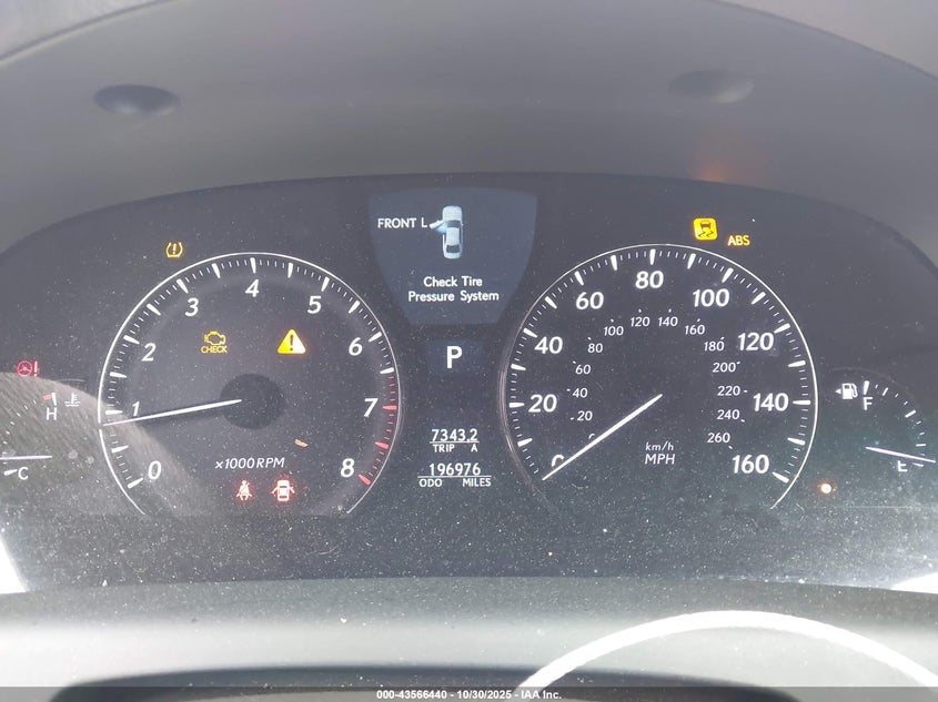 2008 Lexus Ls 460 VIN: JTHBL46FX85055524 Lot: 43566440