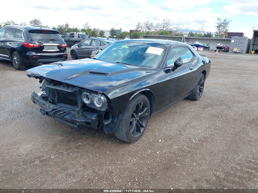 Vin: 2c3cdzagxhh532241, lot: 44061509, dodge challenger sxt plus 20172