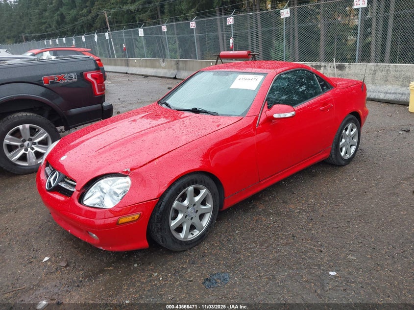 WDBKK49F42F250695 2002 MERCEDES-BENZ SLK-KLASSE photo no. 2