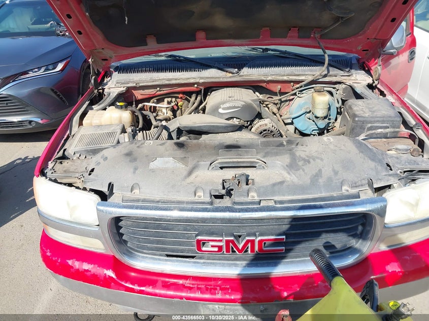 2001 GMC Sierra 1500 Sle VIN: 2GTEC19T011266589 Lot: 43566503