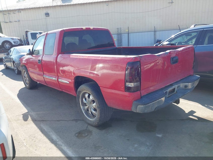 2001 GMC Sierra 1500 Sle VIN: 2GTEC19T011266589 Lot: 43566503