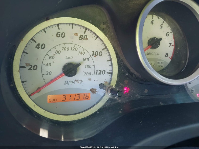 JTEGD20V940042243 2004 TOYOTA RAV 4 photo no. 7