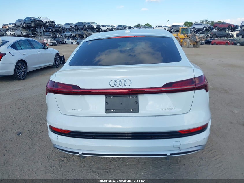 2023 Audi E-Tron Sportback Premium Plus S Line Quattro VIN: WA12AAGE9PB007941 Lot: 43566549