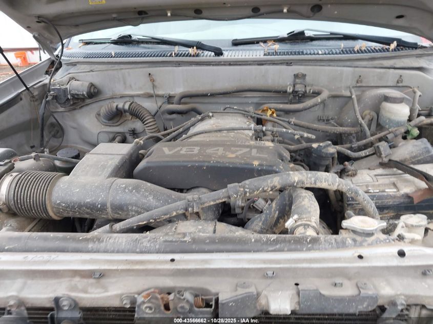 2002 Toyota Tundra Sr5 V8 VIN: 5TBRT34142S265810 Lot: 43566662