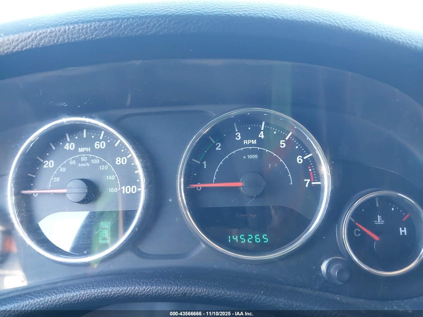 2012 Jeep Wrangler Unlimited Sahara VIN: 1C4BJWEG9CL110966 Lot: 43566666