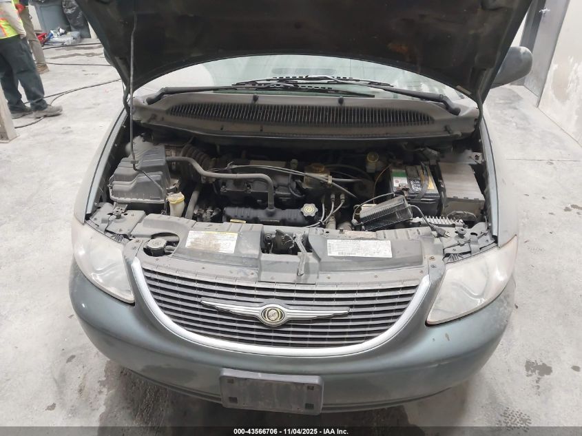 2002 Chrysler Town & Country Lx VIN: 2C4GT44L22R683572 Lot: 43566706