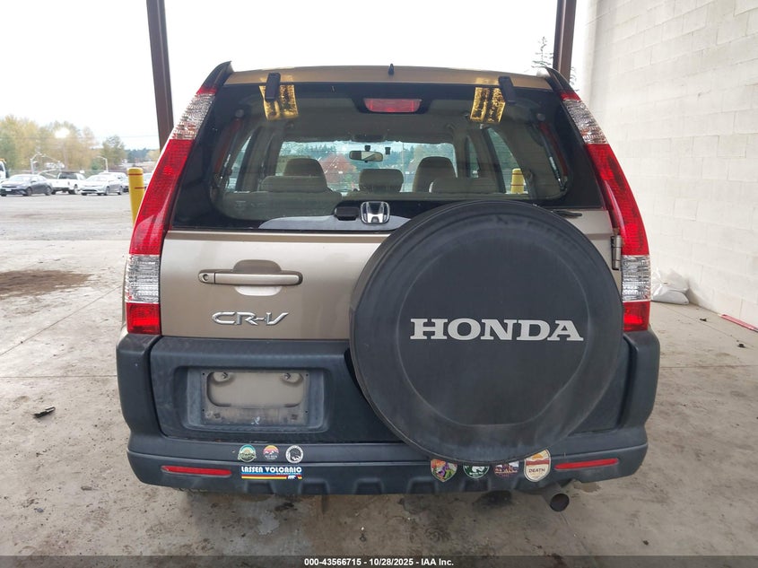 2005 Honda Cr-V Lx VIN: JHLRD68515C013492 Lot: 43566715