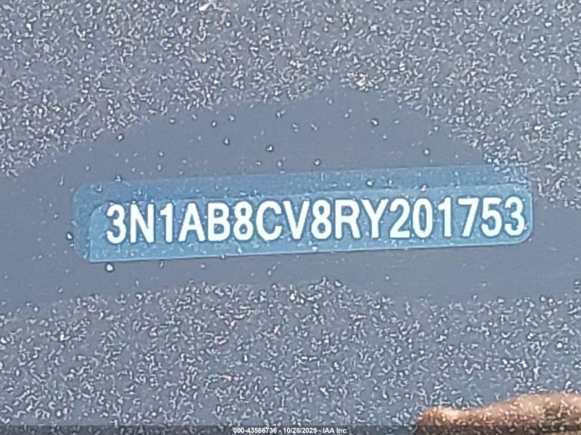 2024 Nissan Sentra Sv Xtronic Cvt VIN: 3N1AB8CV8RY201753 Lot: 43566736