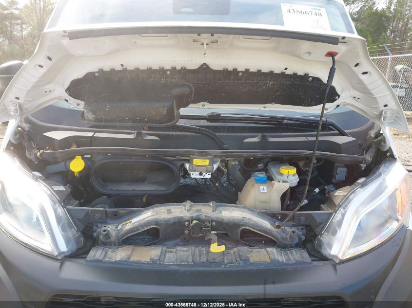 2025 Ram Promaster 2500 Tradesman High Roof 136 Wb W/Pass Seat VIN: 3C6LRVCG1SE511744 Lot: 43566748