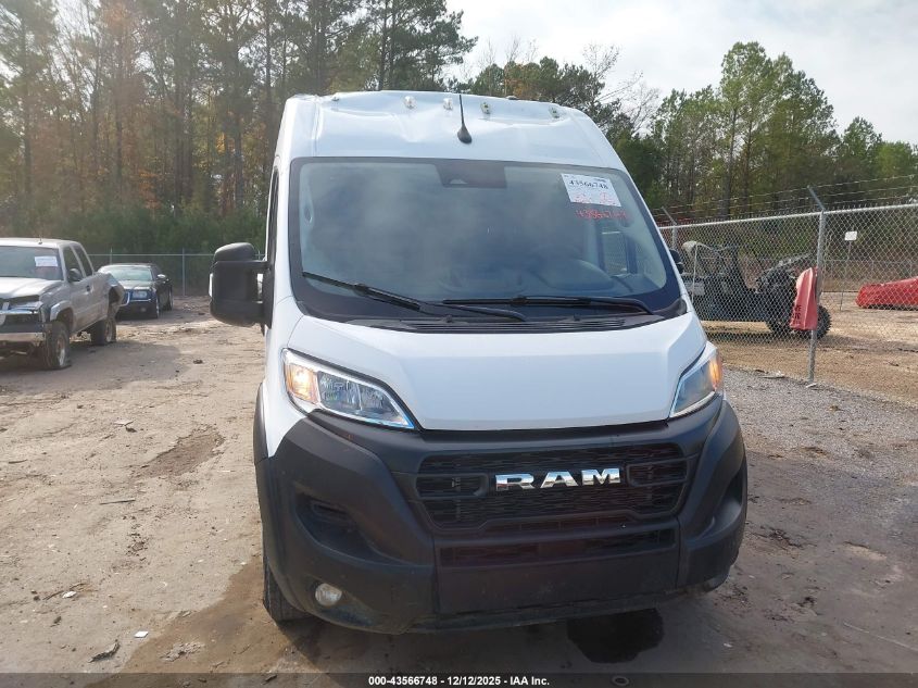 2025 Ram Promaster 2500 Tradesman High Roof 136 Wb W/Pass Seat VIN: 3C6LRVCG1SE511744 Lot: 43566748