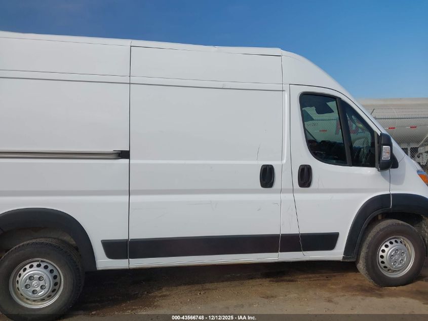 2025 Ram Promaster 2500 Tradesman High Roof 136 Wb W/Pass Seat VIN: 3C6LRVCG1SE511744 Lot: 43566748