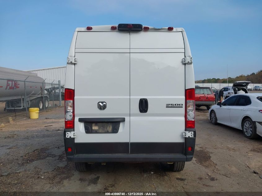 2025 Ram Promaster 2500 Tradesman High Roof 136 Wb W/Pass Seat VIN: 3C6LRVCG1SE511744 Lot: 43566748