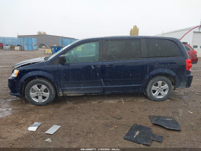 2013 DODGE GRAND CARAVAN SE 2C4RDGBG8DR763300