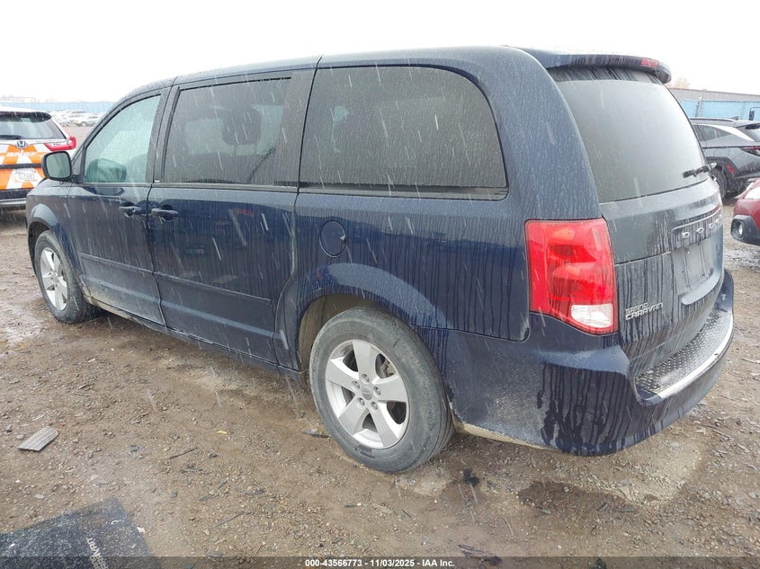 2013 DODGE GRAND CARAVAN SE 2C4RDGBG8DR763300
