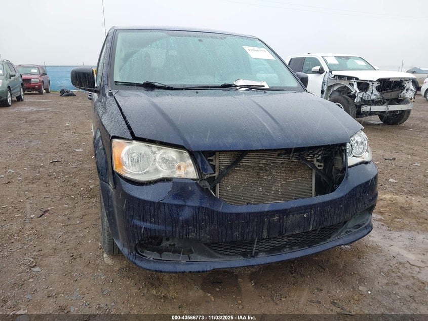 2013 DODGE GRAND CARAVAN SE 2C4RDGBG8DR763300