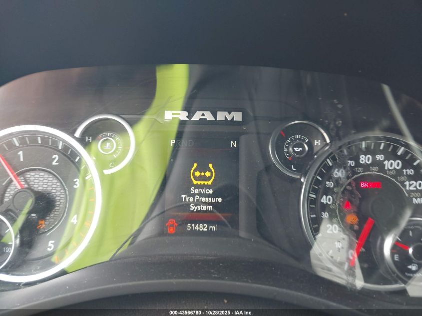 2024 Ram 2500 Big Horn 4X4 6'4 Box VIN: 3C6UR5DL4RG266355 Lot: 43566780