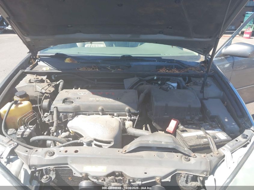 2004 Toyota Camry Le/Se/Xle VIN: JTDBE30K540284180 Lot: 43566848