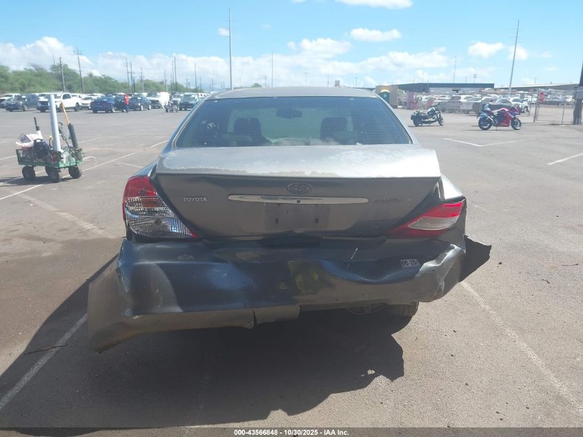 2004 Toyota Camry Le/Se/Xle VIN: JTDBE30K540284180 Lot: 43566848