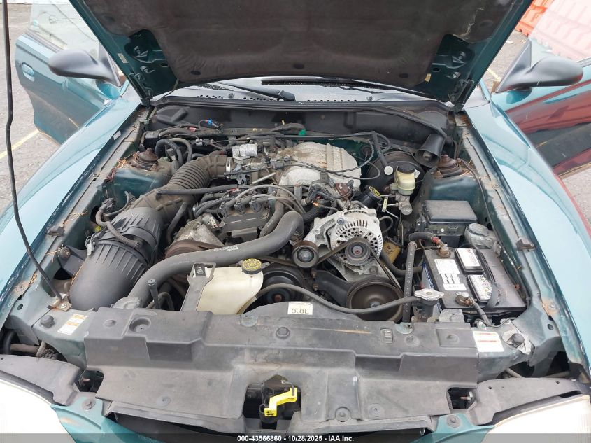 1998 Ford Mustang VIN: 1FAFP4442WF250457 Lot: 43566860