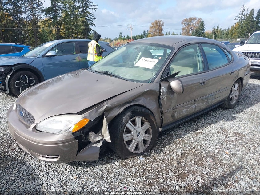 2007 Ford Taurus Sel VIN: 1FAFP56U87A205184 Lot: 43566880