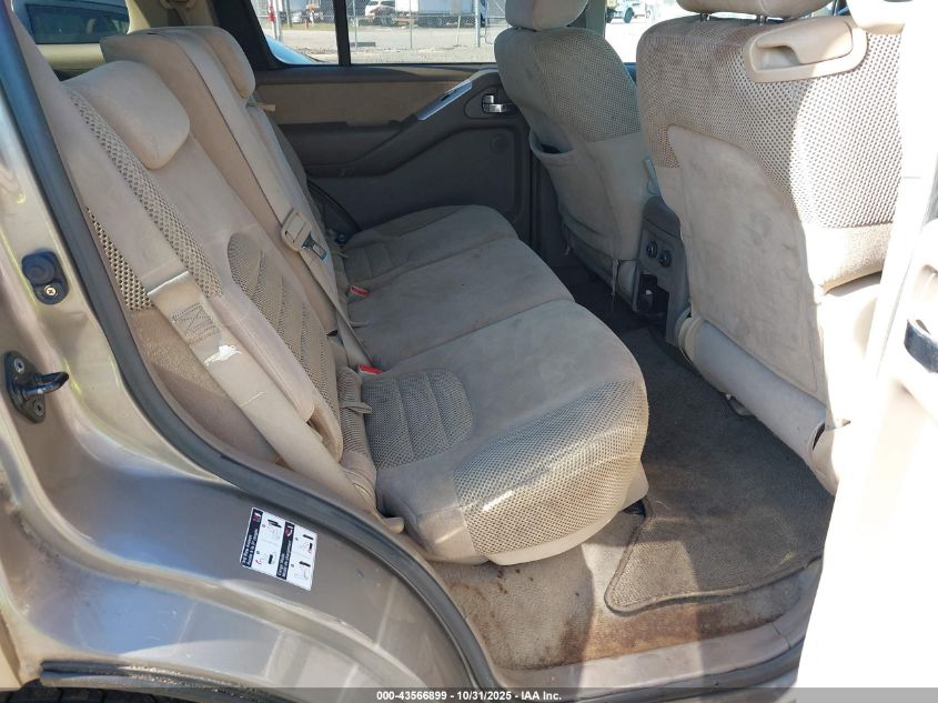 2008 Nissan Pathfinder S/Le/Se VIN: 5N1AR18UX8C626619 Lot: 43566899