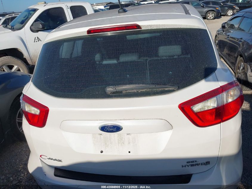 2013 Ford C-Max Hybrid Sel VIN: 1FADP5BU6DL530249 Lot: 43566905