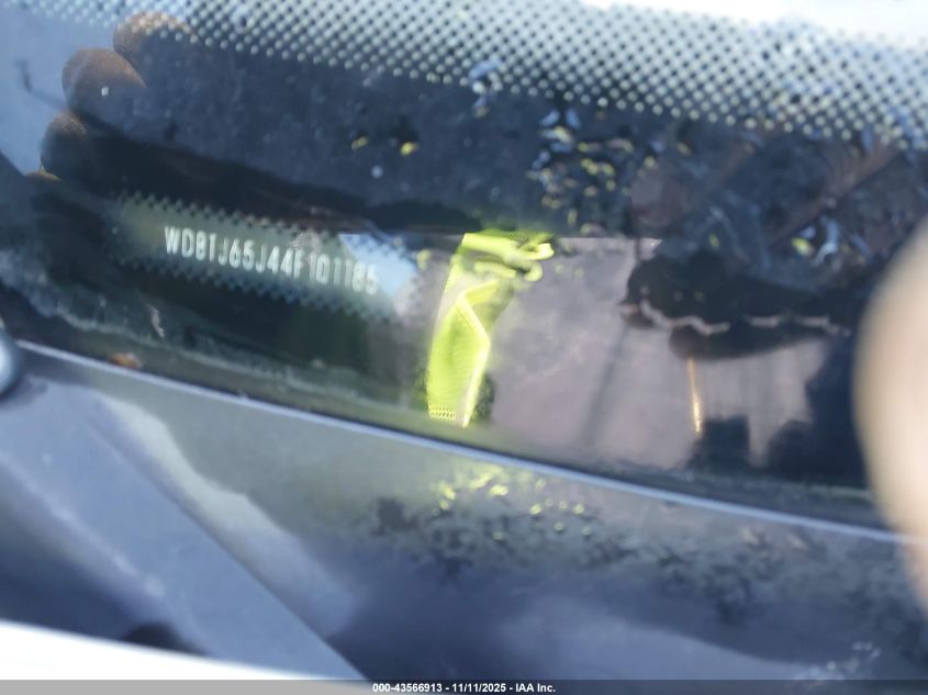 2004 Mercedes-Benz Clk 320 VIN: WDBTJ65J44F101185 Lot: 43566913