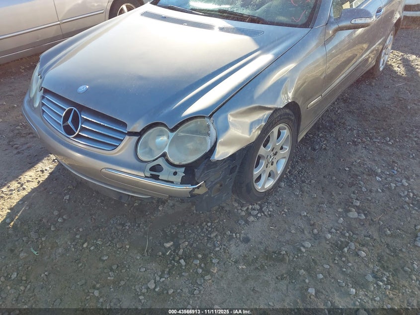 2004 Mercedes-Benz Clk 320 VIN: WDBTJ65J44F101185 Lot: 43566913