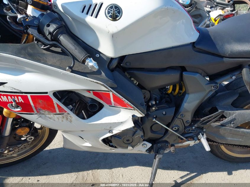 2022 Yamaha Yzfr7 VIN: JYARM38Y8NA000932 Lot: 43566957