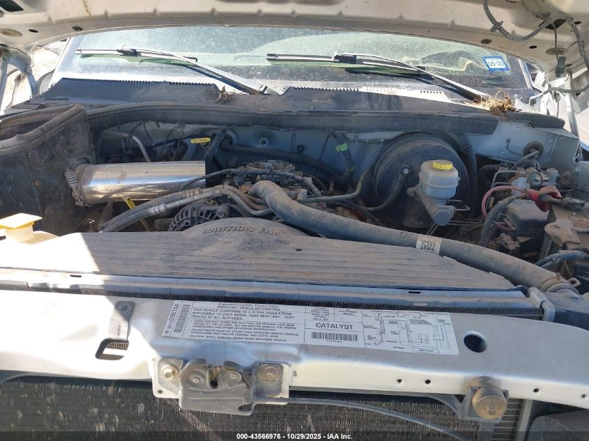 2001 Dodge Ram 1500 St VIN: 3B7HF13Z51G750296 Lot: 43566976