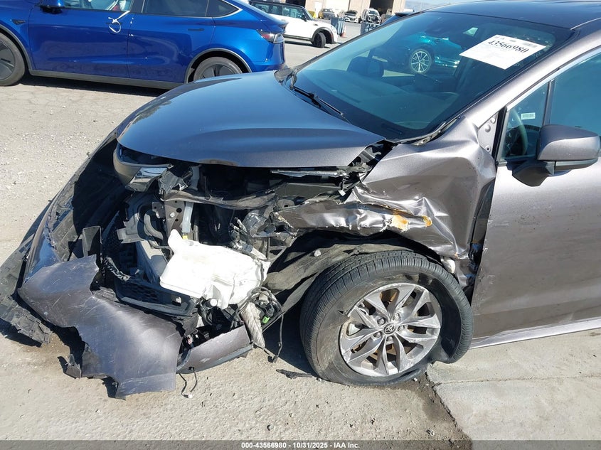 2021 Toyota Sienna Le VIN: 5TDKRKEC9MS027973 Lot: 43566980