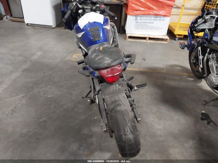 2013 Yamaha Fz6 Rc VIN: JYARJ18Y7DA002487 Lot: 43566988